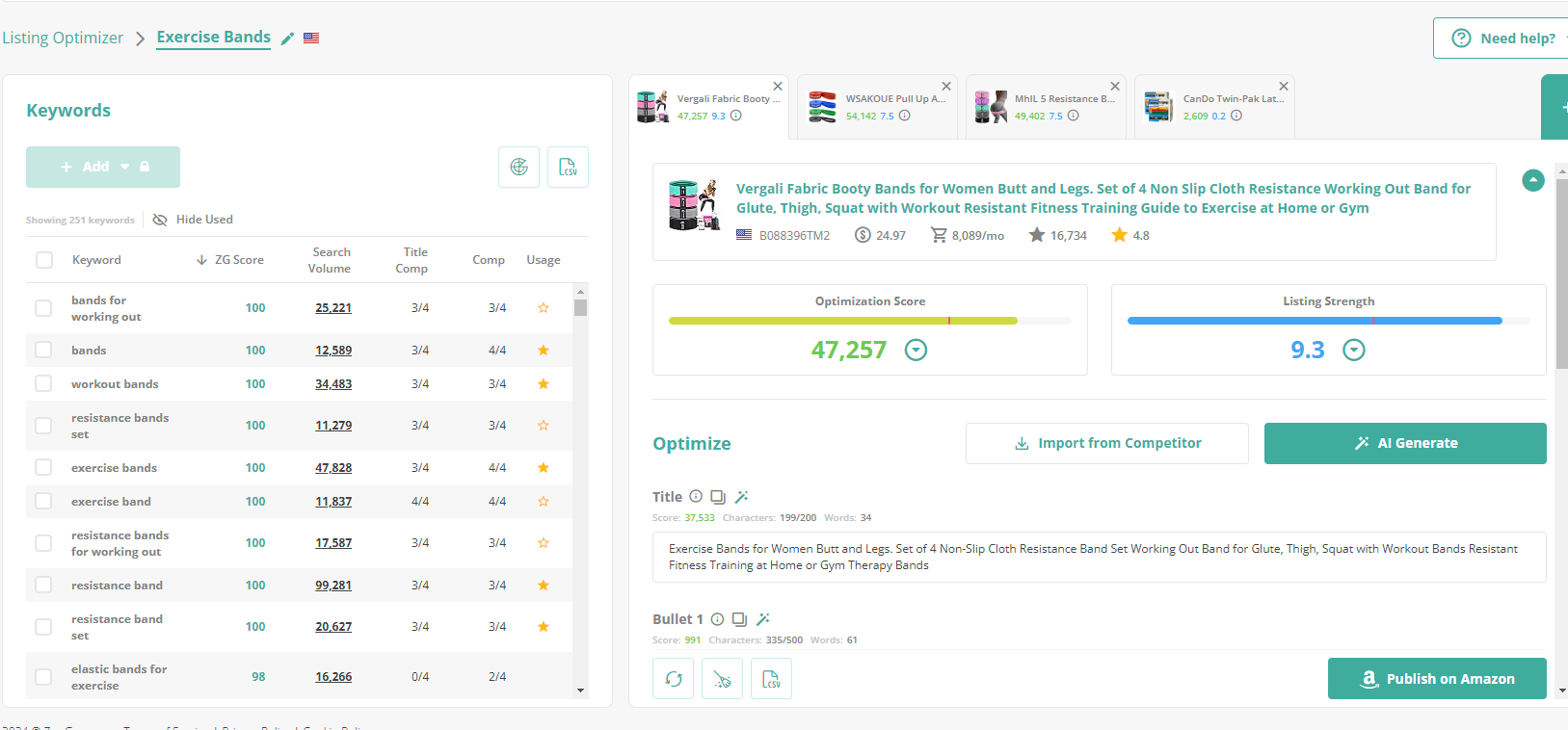 Listing Optimizer